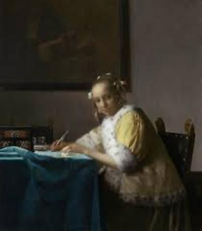 Vermeer - A Lady Writing