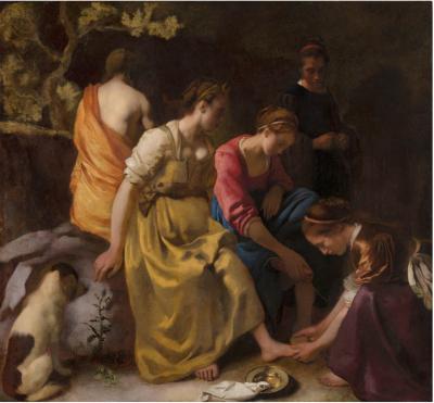 Vermeer - Diana and her Nymphs