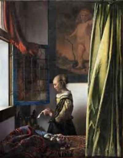 Vermeer - Girl reading a Letter at an open Window