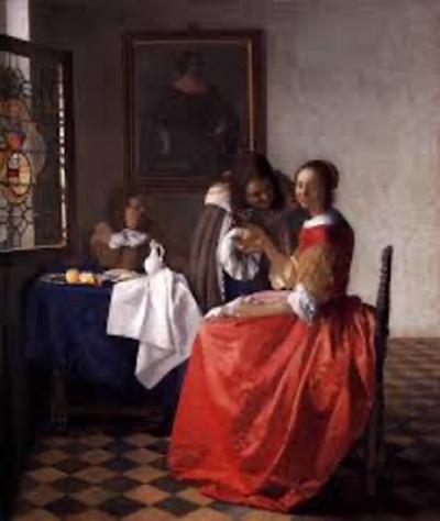 Vermeer - Girl with a Wine Glass