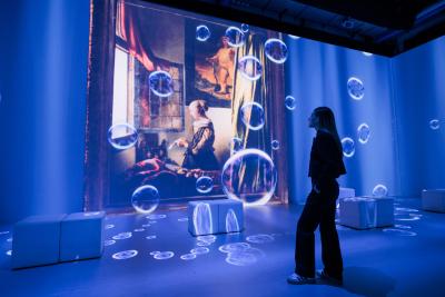 Vermeer - Ausstellungsfoto